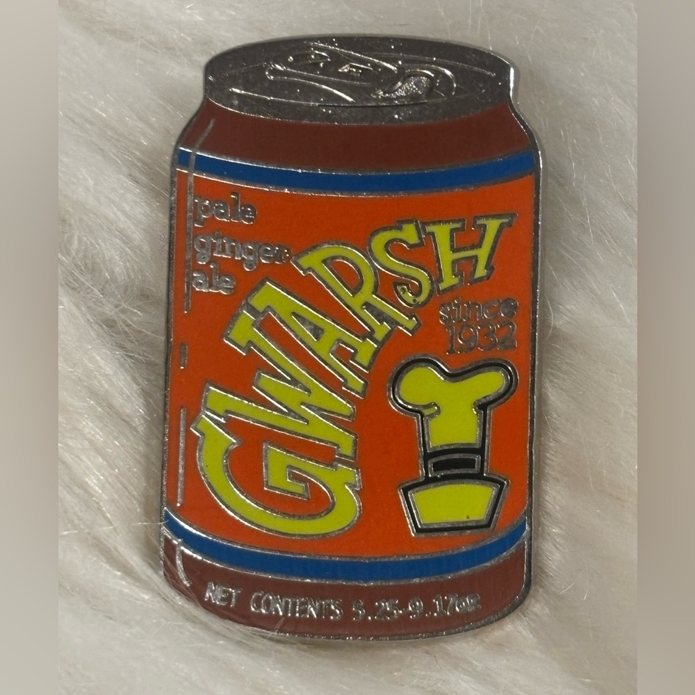 Disney 2019 Delicious Drinks Goofy Gwarsh Pale Ginger Ale Can Mystery Pack Pin